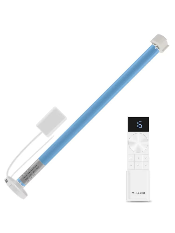 Zemismart Zigbee Rolladenmotor Wiederaufladbar Kompatibel mit Tuya Smart Life für 17 20 25 28mm Rohre als Smart Vorhangmotor - Bild 4