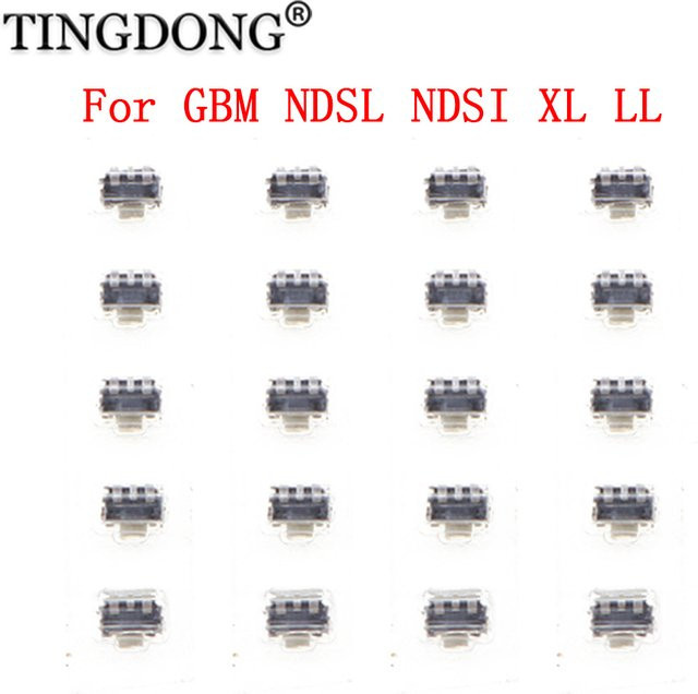 20 Stück Ersatz Schulter Trigger Tasten L/R für NDSL NDSi NDSi XL LL Gaming Controller Zubehör von TingDong - Bild 1