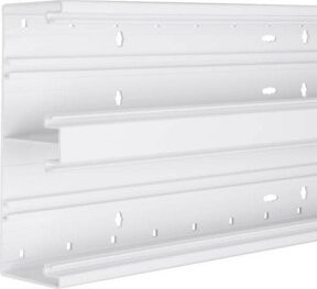 Hager Brüstungskanal Unterteil BR652101D9016 Weiß L 2000 mm x B 210 mm x H 21 mm - Bild 1