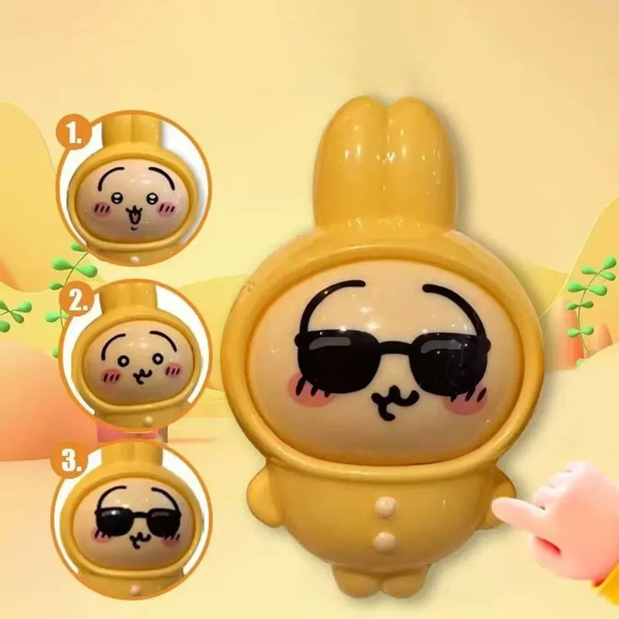 jiyi Anime Pyjama-Anhänger Vinyl-Serie Usagi Hachiware Kurimanju Momonga Rakko Figurenmodelle - Bild 2