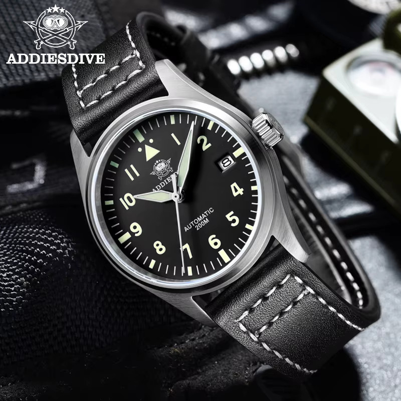 ADDIESDIVE Armbanduhr, Automatik, Edelstahl, Saphirglas, Herren - Bild 3