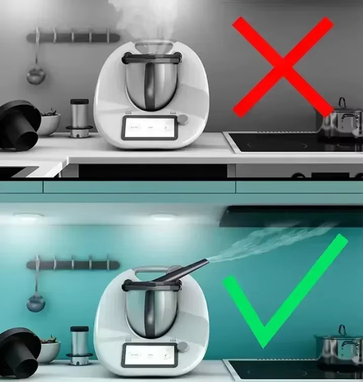 Vorwerk Dampfafleidung für Monsieur Cuisine Connect Smart Trend und Thermomix TM6 TM5 TM31 - Bild 3