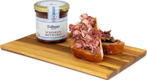 Dallmayr Delikatessen Schinkenrotwurst 125 g