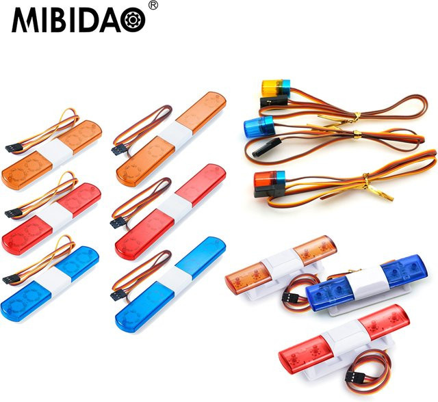 MIBIDAO Polizei LED-Licht, Blinkende Alarm Licht, Zubehör - Bild 1