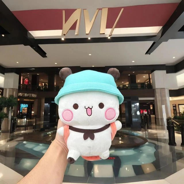 Yiran Health & Beauty Bubu Dudu Milch-Bubble-Tea Plüschtier, Panda Bär Puppe, 20cm, ab 14 Jahren - Bild 1