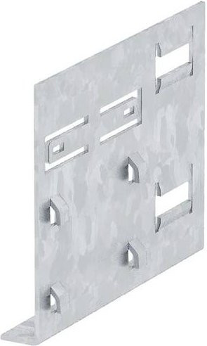 OBO Bettermann Montagezubehör Silber B: 17,0 cm, H: 7,0 cm, 15 Stück - Bild 1
