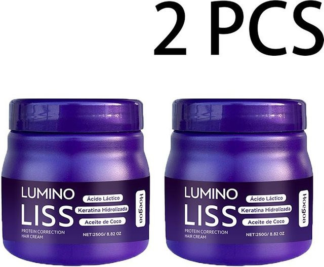 Hoegoa Protein Pflegende Haarglättungscreme, 250g, für trockenes Haar - Bild 1