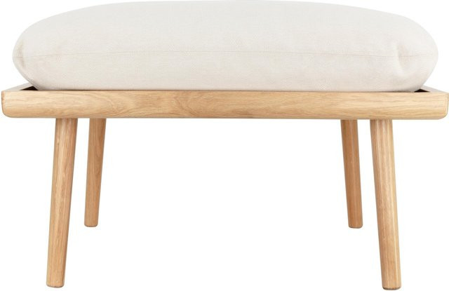 UMAGE Lounge Around Shuffle Pouf Soft Body in Weiß aus Stoff - Bild 1