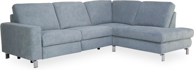 Polsterecke COLLINS PLUS 2.0 LOFT in Grün mit Stoffbezug und Federkern, L-Form rechtsseitig, B/T/H: 279 x 120 x 91 cm - Bild 1