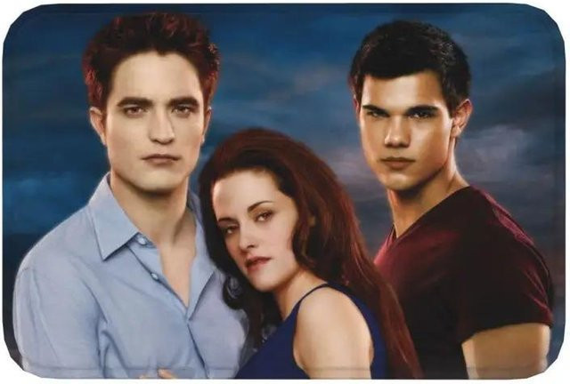 Karpetti Fußmatte Disney The Twilight Saga Edward Cullen, rutschfest und waschbar, B/B: 40 x 60 cm, Multicolour - Bild 1