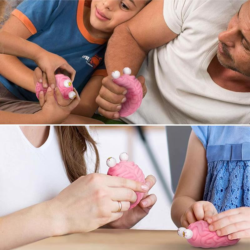 MHXIANGQIANJIN Anti-Stress Squishy Augenrauspoppendes Quetsch-Fidget-Spielzeug - Bild 3