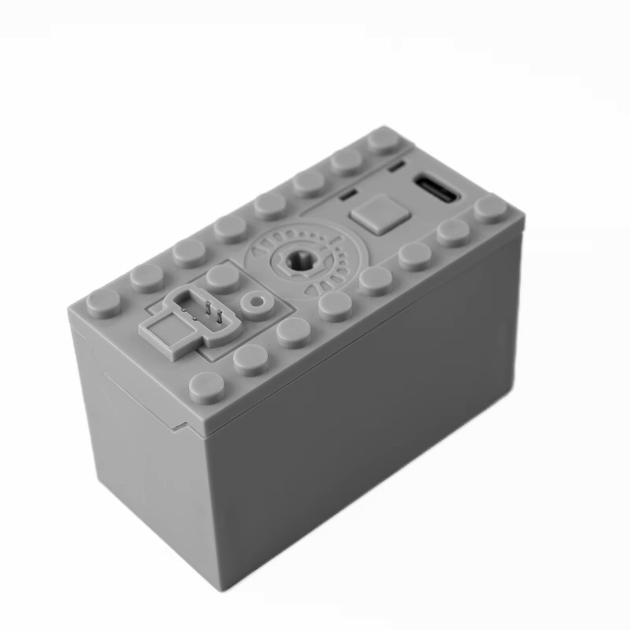 wishiot MOC Wiederaufladbare Batteriebox Typ-C Ladeanschluss, Zubehör - Bild 2