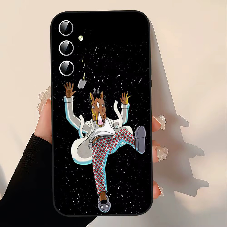 B-BoJack Horsemans Silikon-Handyhülle Soft Cover für Samsung Galaxy S21 S22 S23 S24 S25 S26 Ultra FE Plus 5G A52S - Bild 6