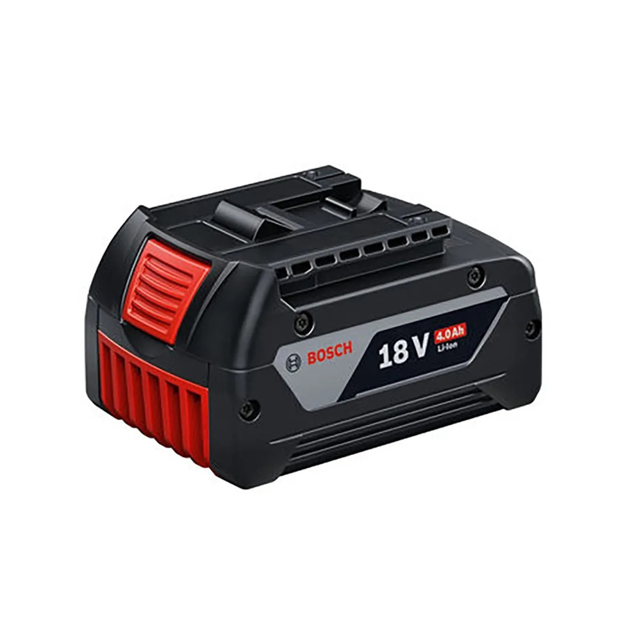 Bosch Professional Akku GBA 18 V 4,0 Ah Lithium-Ionen in Rot Schwarz - Bild 2