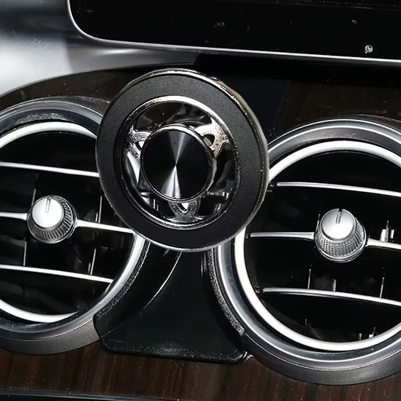 Magnetische Handyhalterung für Mercedes Benz B-Klasse W246 B180 B200 B250 (2011-2019) in Schwarz für Smartphone und GPS - Bild 1