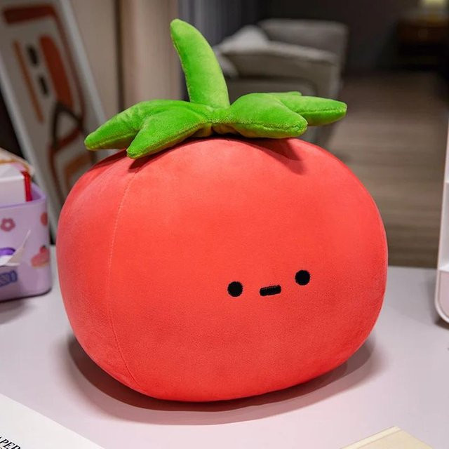 Yiran toy Squishy Obst Plüschtier, Stofftier, Bunt / Mehrfarbig, Rot - Bild 1