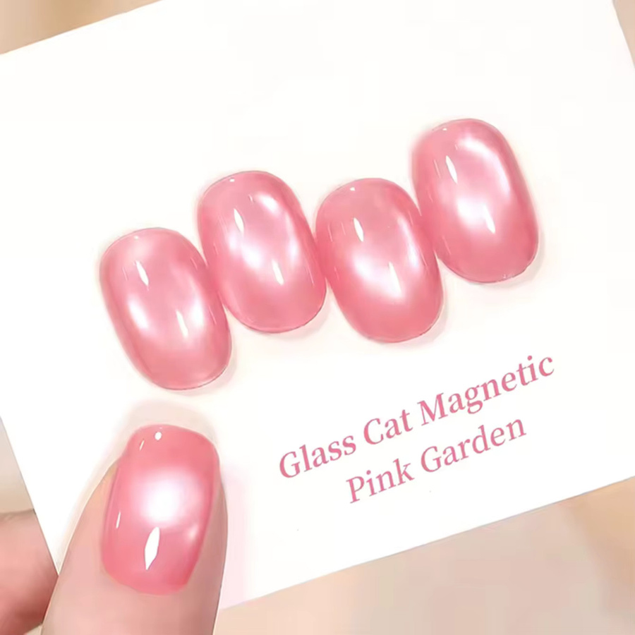 MIANEL Elsa Pink Katzenaugen-Gel-Nagellack, 10 ml, schimmernd - Bild 3