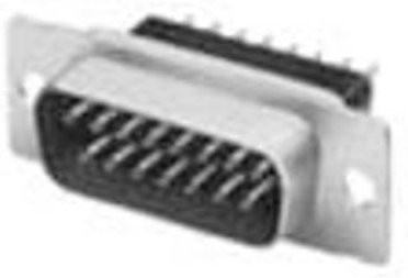 TE Connectivity D-SUB Steckverbinder 180 Grad Polzahl 9 - Bild 1