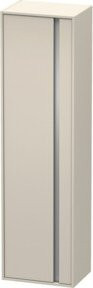 Duravit Hochschrank Ketho in Taupe mit Tür links, B: 50 cm, T: 36 cm, H: 180 cm - Bild 1