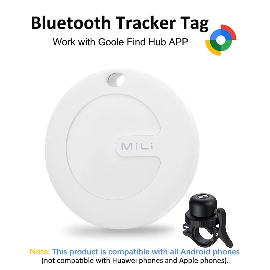 Mili Air Tracker mit Fahrradklingel, Bluetooth Item Finder kompatibel mit Google Find My App für Android - Bild 3