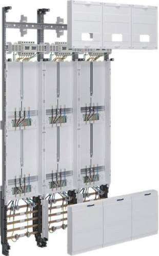 Hager ZL52P8KT Komplettfeld Verteiler für Verteilung boards in Weiß B/T/H: 75,0 x 6,0 x 3,0 cm - Bild 1