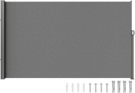 VEVOR Seitenmarkise Grau aus Polyester mit PU-Beschichtung, B/H: 300 x 160 cm - Bild 1