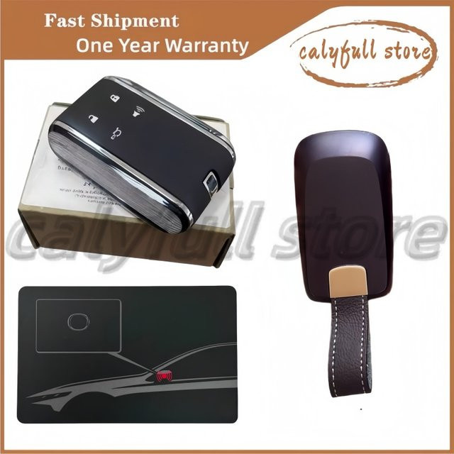 Mazda Smart-Fernbedienungsschlüssel mit ID4A-Chip und NFC-Schlüsselkarte, Schwarz, GHWL675RY GJGC676RY, 433MHz - Bild 1