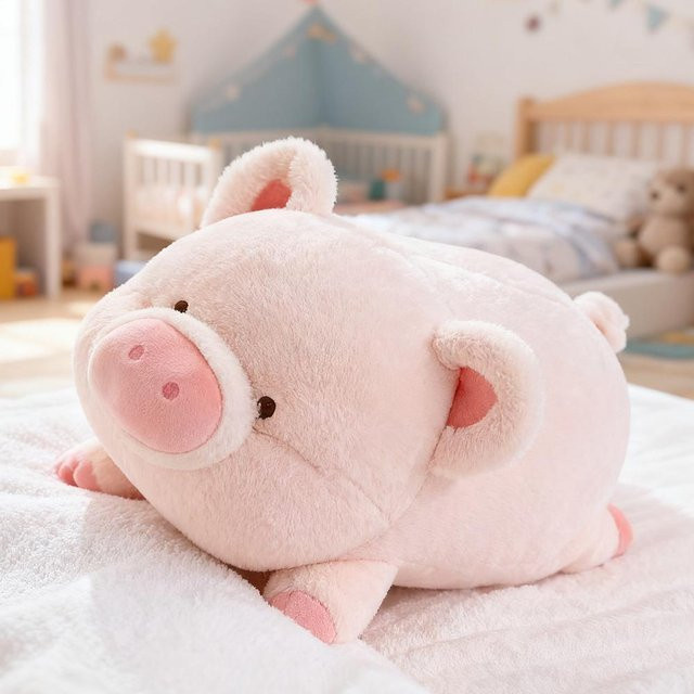 Yiran toy Schweinchen Plüschtier, Rosa, ab 14 Jahre - Bild 1