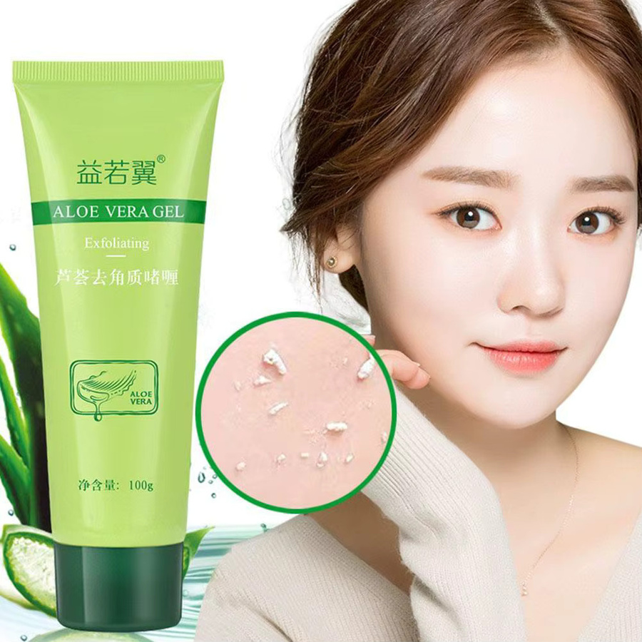 SADOER Aloe Vera Peeling-Gel, 100 g, Unisex, Gesicht und Körper - Bild 2