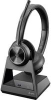 Poly Savi 7320 UC DECT Headset in Schwarz mit USB-A und USB-C Anschluss - Bild 1