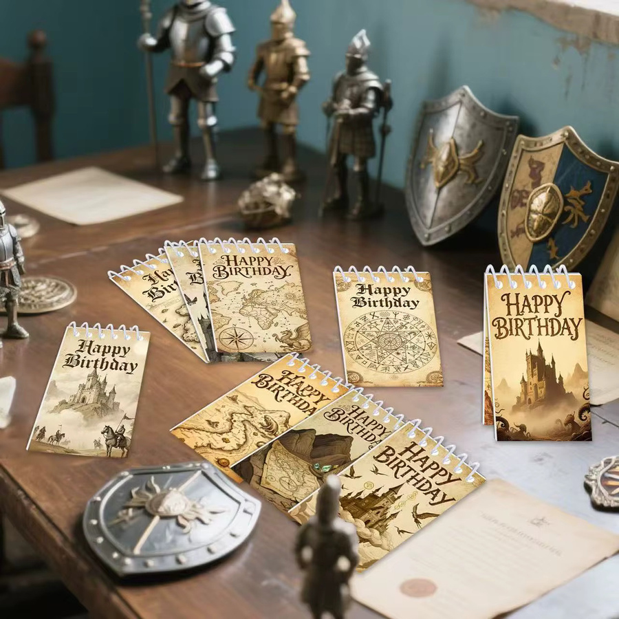 Warner Bros. Mini Spiral-Taschennotizbücher im Set, 10 Stück, Softcover, Mehrfarbig - Bild 2