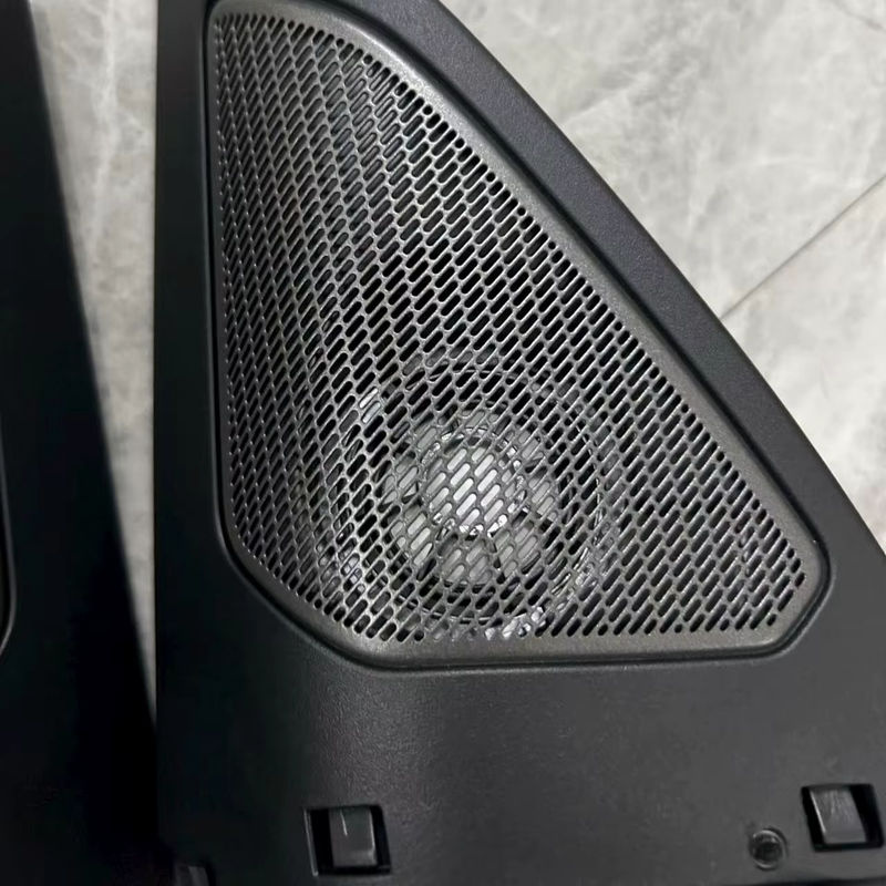ALOONGACARR Hochtöner-Abdeckung für BMW F44 2er-Reihe Viertürer, Vorderer Lautsprecher Nachrüstsatz für die dreieckige Position, Horn-Ersatz Audio-Upgrade, Schwarz - Bild 3