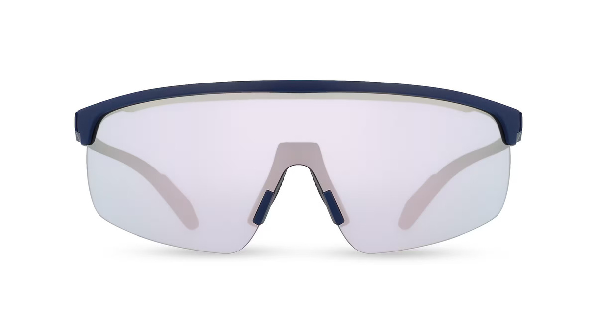 adidas SP0044 Sonnenbrille, Vollrand, Kunststoff, Unisex, blau - Bild 1