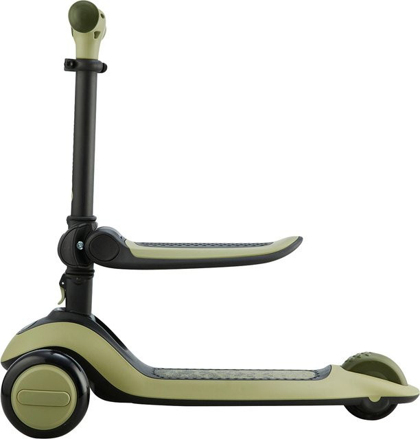 Kinderkraft Scooter HALLEY Roller mit Licht und Sound grün - Bild 1
