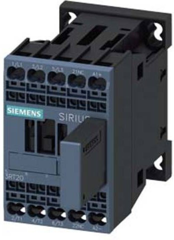 Siemens Leistungsschütz 3RT2017-2QB42 mit 3 Schließern in Grau, 690 V/AC - Bild 1