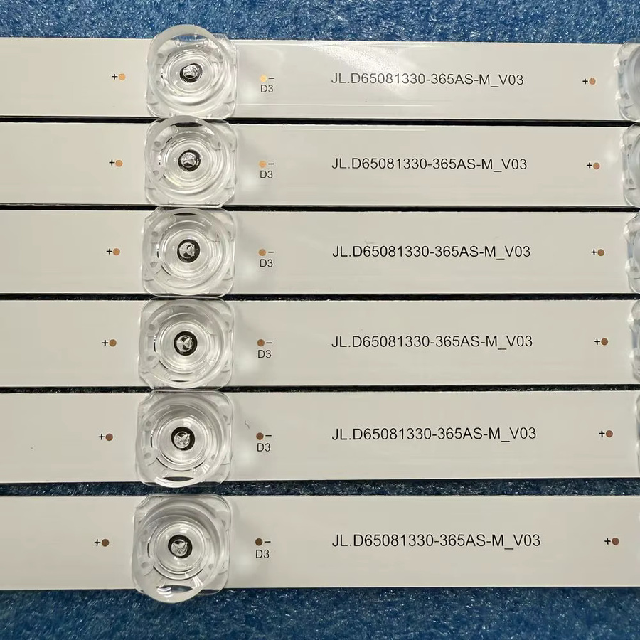 LED-Streifen in Weiß für Toshiba 65U3800C 65U800C 65U8000C und TCL 65D6-6X8-3030-LX20180521 65S421TKAA 65S421TIAA 65S421TCAA 65S421LFAA - Bild 2