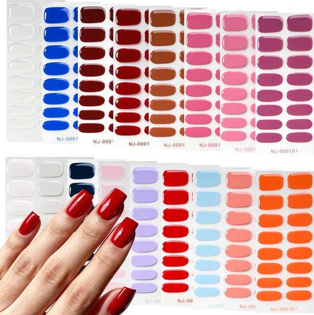 MingLee UV-Nagelaufkleber, Glänzend, Unisex - Bild 1