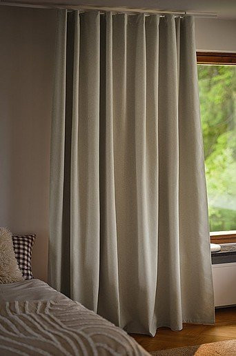 Jotex MOONBEAM Verdunkelungsvorhang Beige, extra breit, Höhe: 270 cm - Bild 1