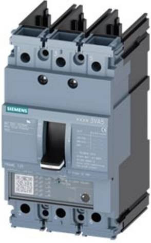 Siemens 3VA5150-1MH31-0AA0 Leistungsschalter in Grau mit einem Einstellbereich von bis zu 50A und einer Schaltspannung von 690 V/AC - Bild 1