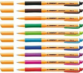 STABILO pointVisco Gelschreiber Set, Multicolor, 10 Stück - Bild 2