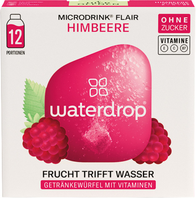 Waterdrop Microdrink Flair Himbeere, Getränkepulver, 25g - Bild 1