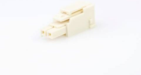 Molex Buchsengehäuse-Kabel in Beige und Weiß aus Kunststoff - Bild 1