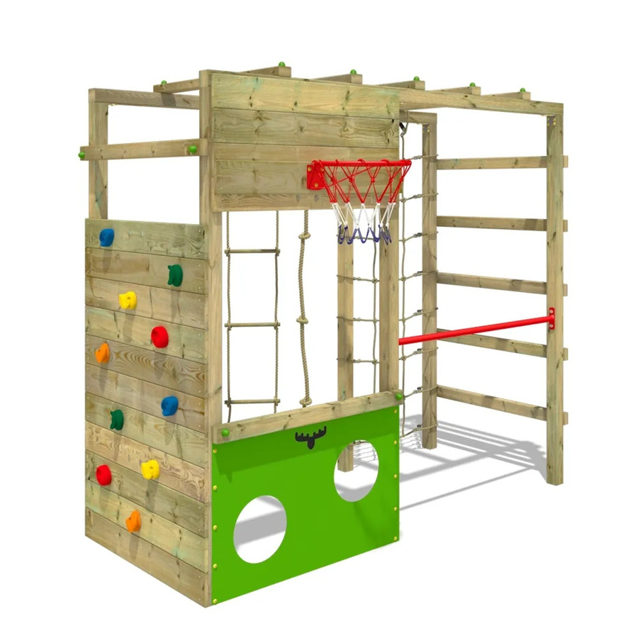 Fatmoose Spielturm CleverClimber aus Holz in Multicolour - Bild 2