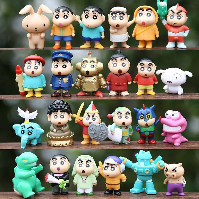 Yiran toy 1 Shin Chan Actionfigur 24-teiliges Set Mini-Figuren - Bild 1