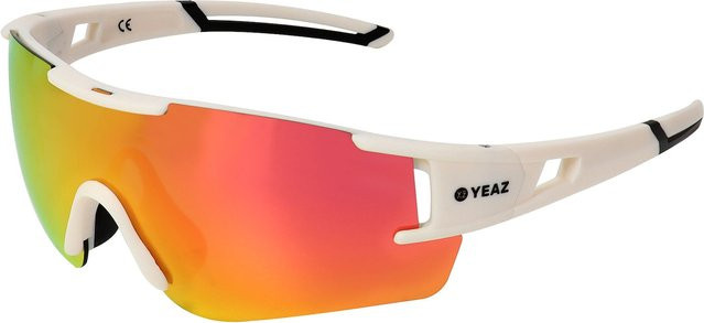 YEAZ Sport-Sonnenbrille, Vollrand, Kunststoff, White/Pink, Damen - Bild 1