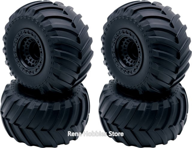 Brilliant RC Auto Gummireifen 12mm Sechskantnabe, 4-teiliges Set - Bild 1