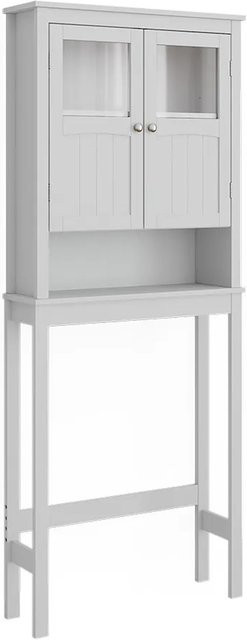 Vicco Toilettenschrank Bianco in Weiß, B/T/H: 69 x 16,15 x 171 cm - Bild 1