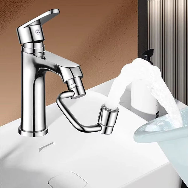 Multiyilego 1080 Grad rotierender Wasserhahn Extender Universal Wasserhahn Erweiterung mit 2 Modi für das Waschbecken - Bild 3
