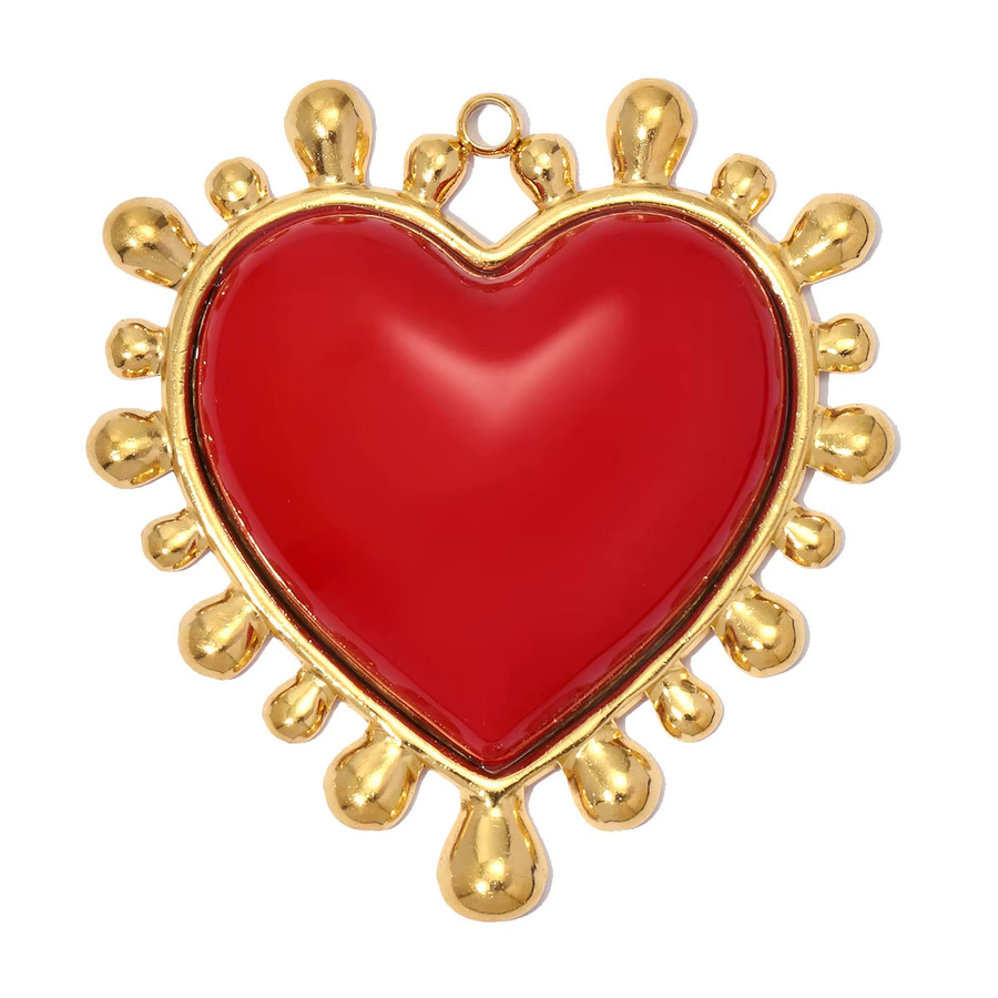 RedBee Ohrring-Anhänger und Halsketten-Anhänger, Edelstahl, Damen, Vintage - Bild 2