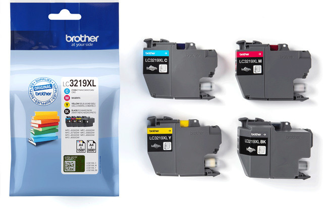 Original Brother LC3219XL Tintenpatronen Multipack XL Schwarz Cyan Magenta Gelb für Inkjet-Drucker - Bild 3